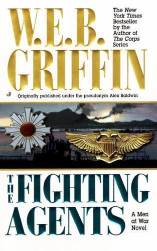 The Fighting Agents; Men at War – 0515130524, paperback, WEB Griffin