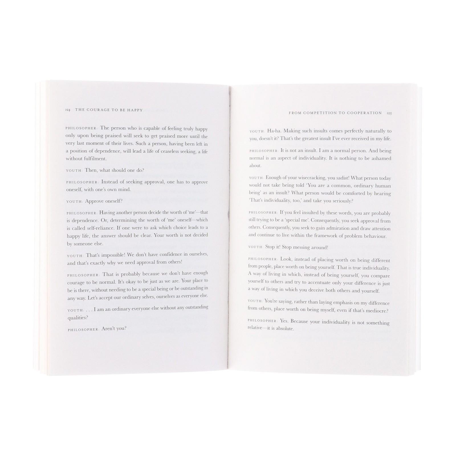 Ichiro Kishimi Courage to Be Disliked & Happy – 2 Book Set Paperback