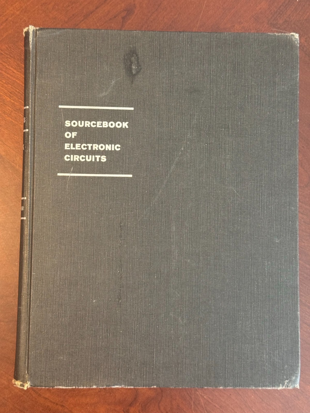 1968 vtg Sourcebook of Electronic Circuits MARKUS Educational HC ills book 1960s