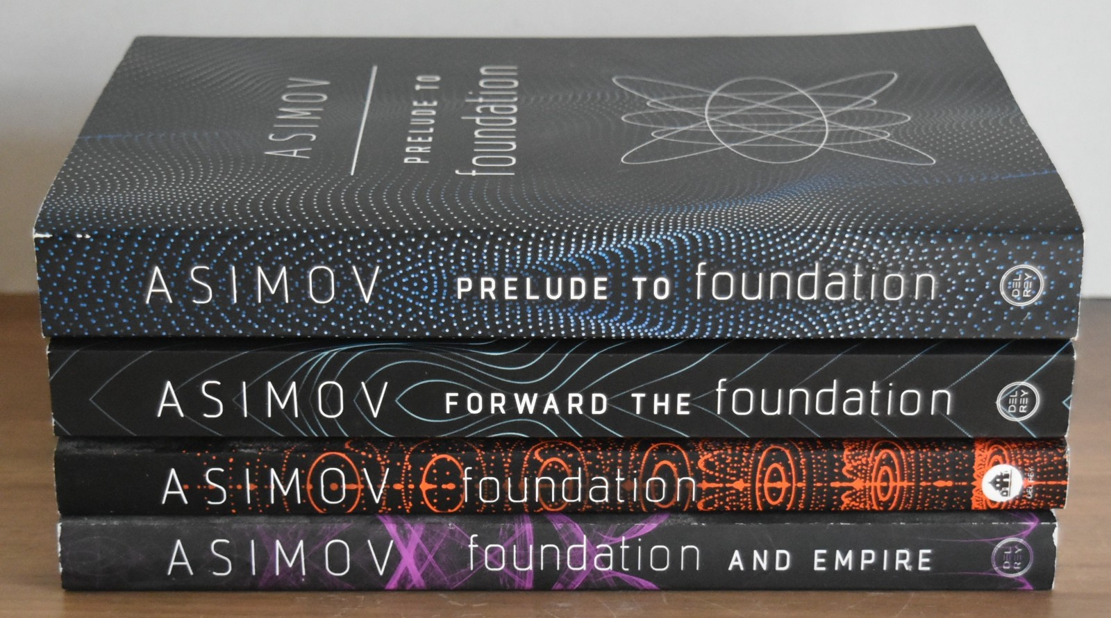 Isaac Asimov, Foundation Series Book 1-4, Del Rey, TPB/LN
