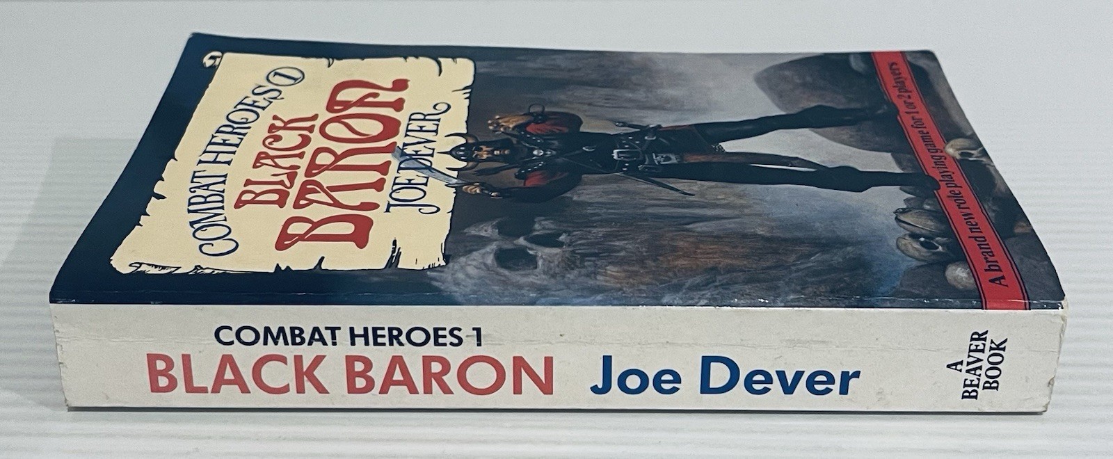 Joe Dever Combat Heroes 1 Black Baron Vintage 1986 Role Playing Game Book RARE
