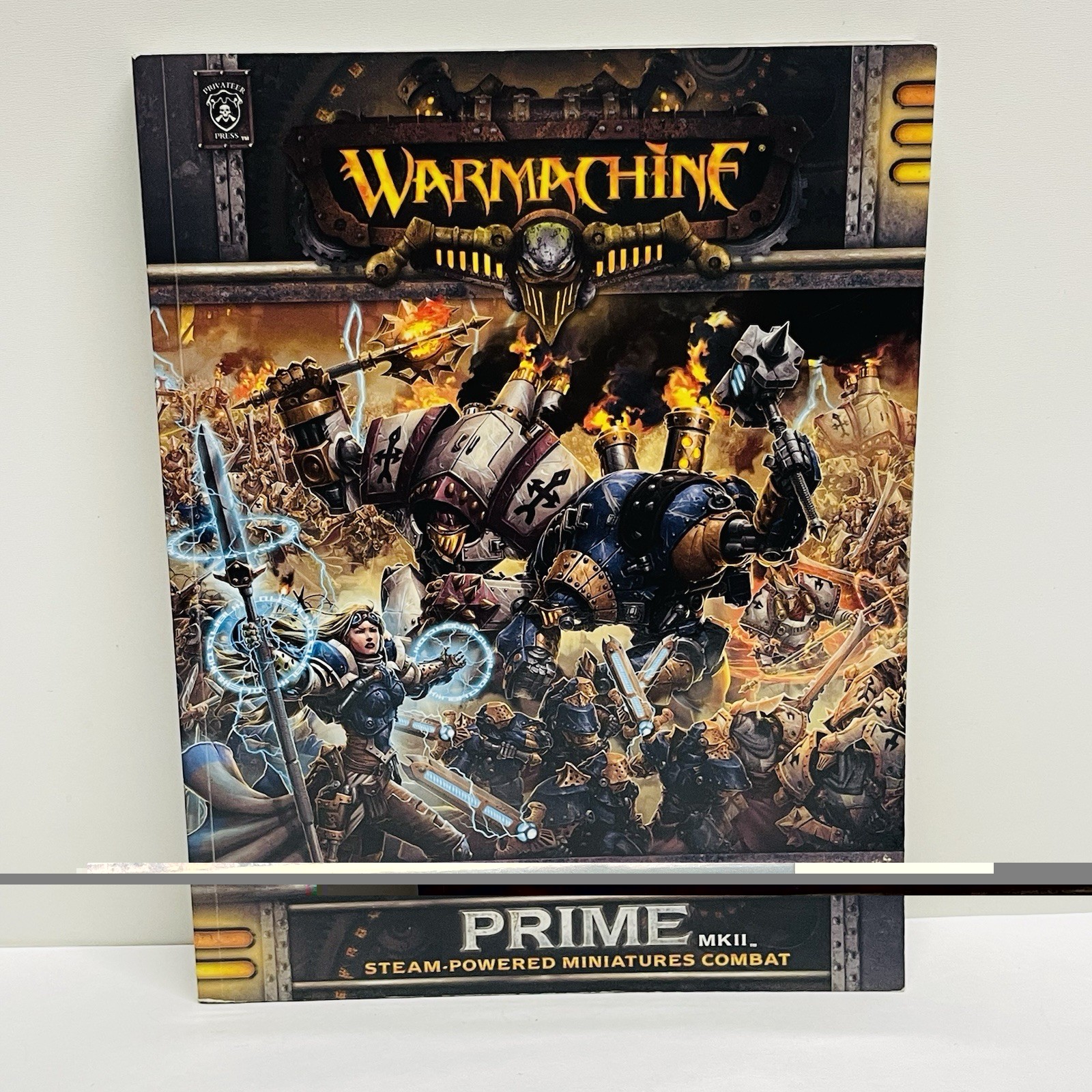 New! Warmachine Prime MK III PIP 1021 Privateer Press Paperback 1st Print 2009
