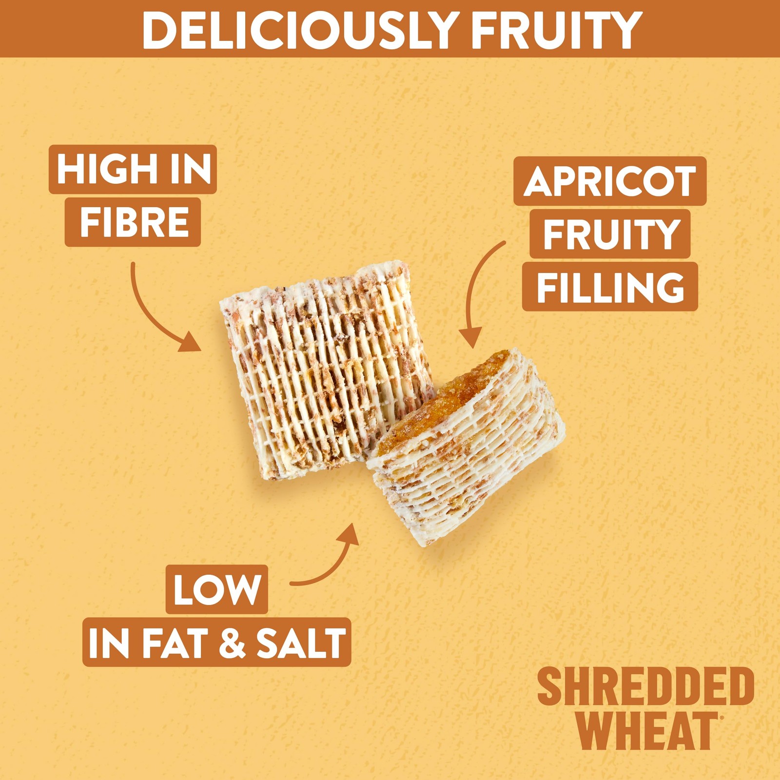 Nestlé Shredded Wheat Apricot Wheats 450g