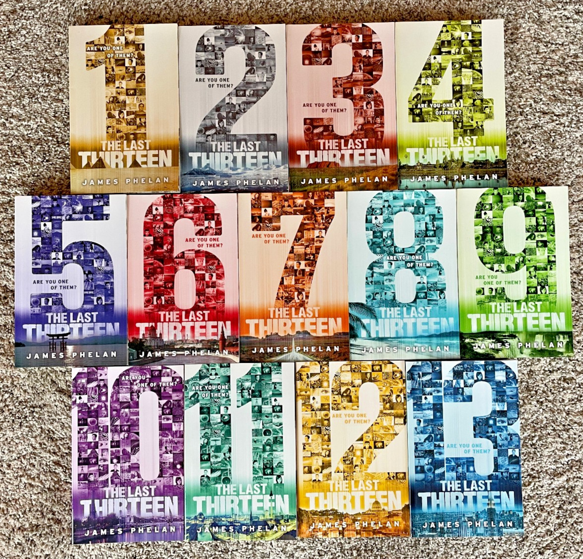 The Last Thirteen by James Phelan, Complete Set 1-13 (Kane Miller 2014) PB