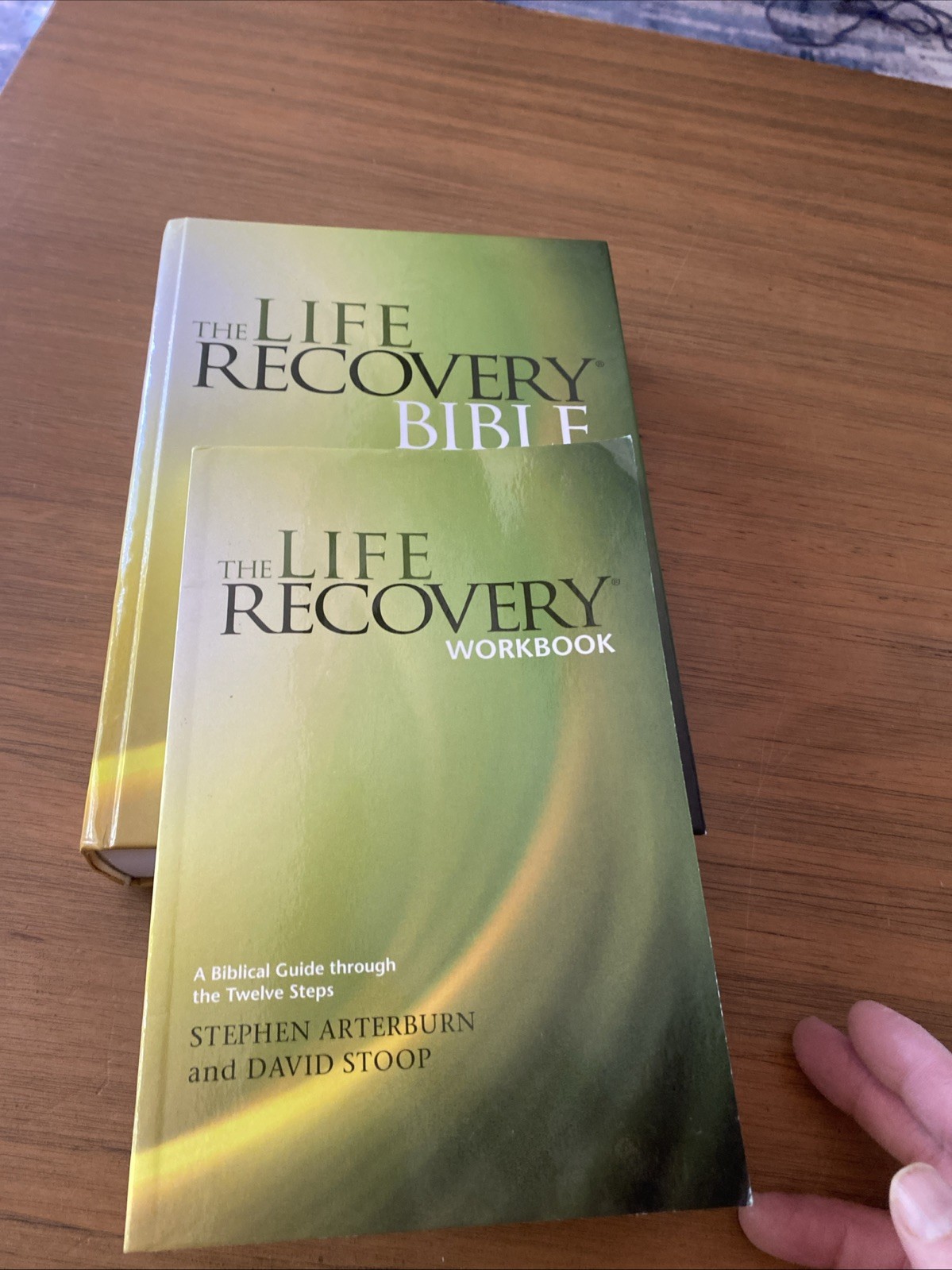 The Life Recovery Bible NLT Hardcover And Workbook