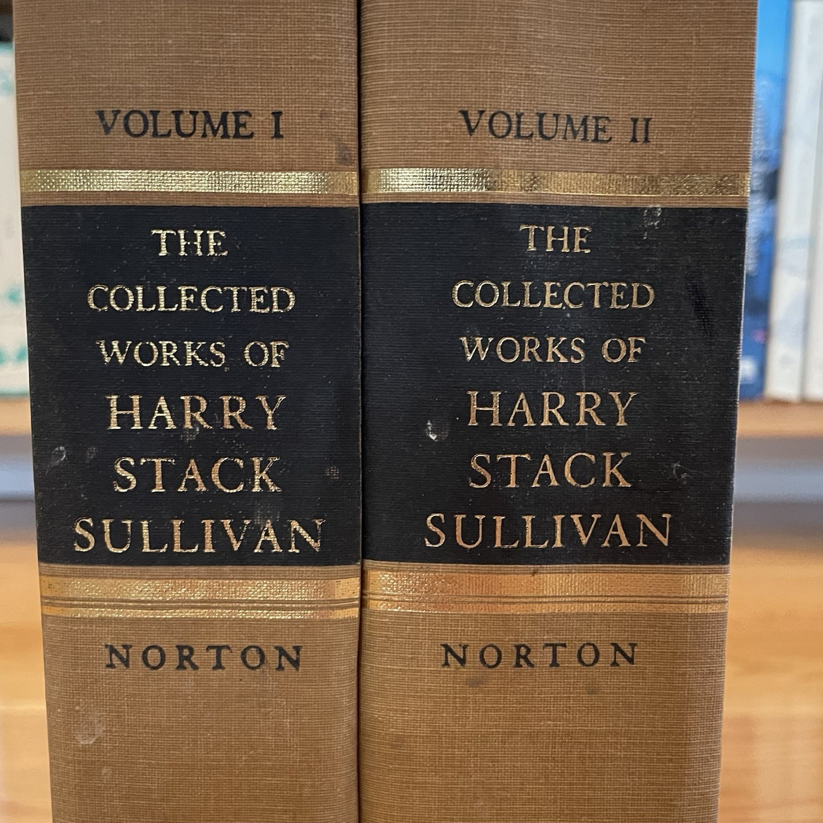 The Collected Works of Harry Stack Sullivan, Psychiatrist. 2 Vol Set.