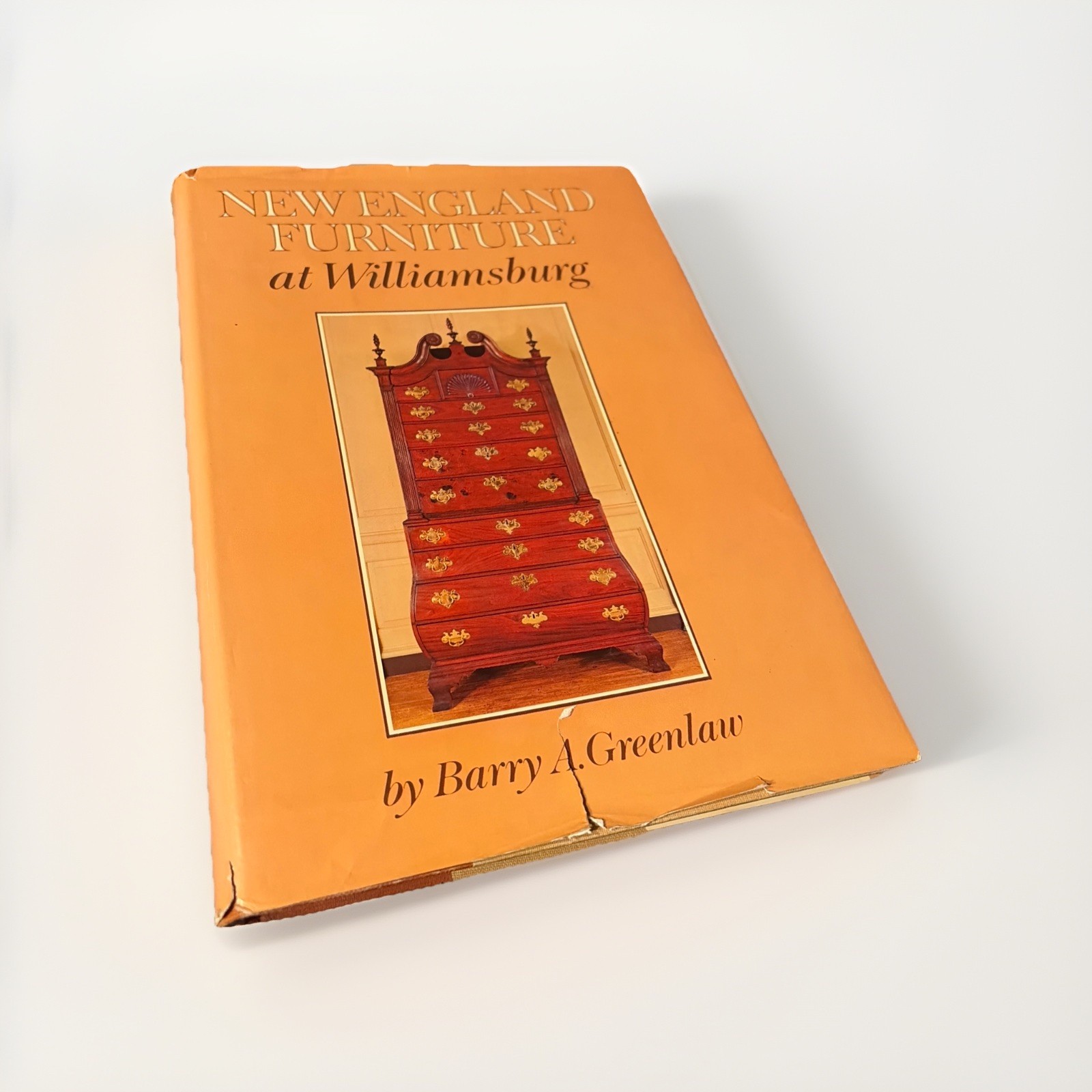 New England Furniture at Williamsburg Hardcover Barry A. Greenlaw