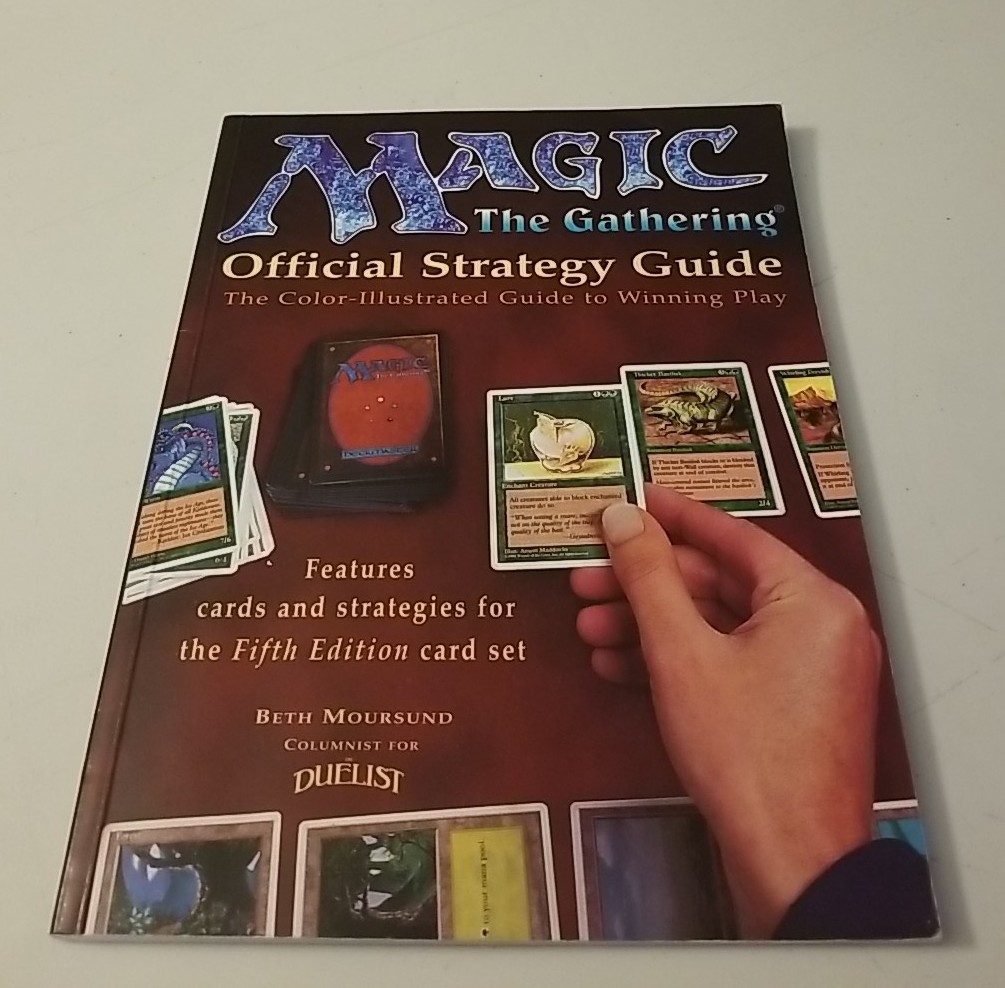 Magic The Gathering Official Strategy Guide Cards Strategies for Fifth Edition