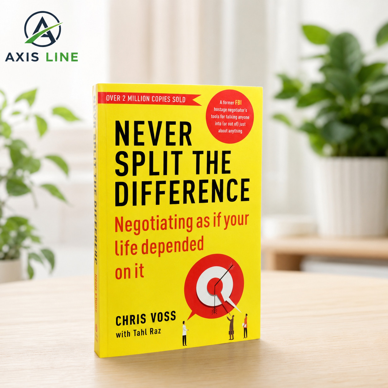Never Split the Difference By Chris Voss Brand New Paperback – Free Shipping USA
