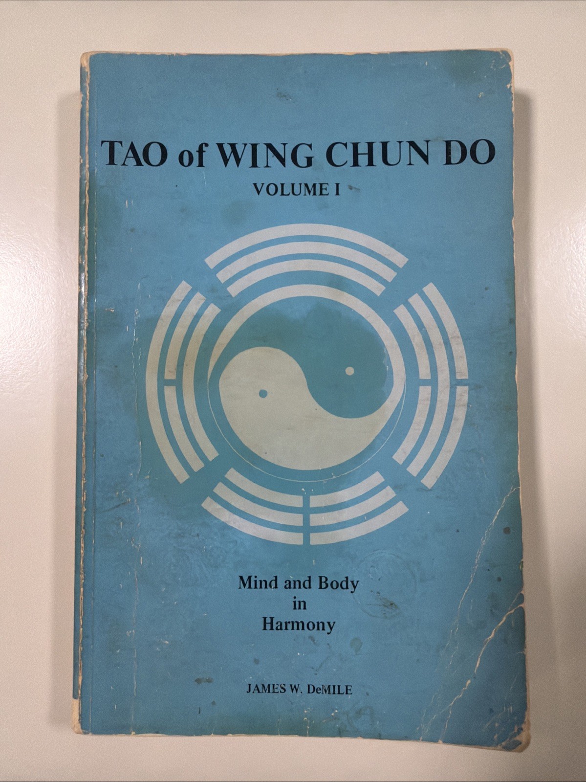 VTG Rare Martial Arts PB – Tao Of Wing Chun Do Vol 1 1977 1st Ed Signed