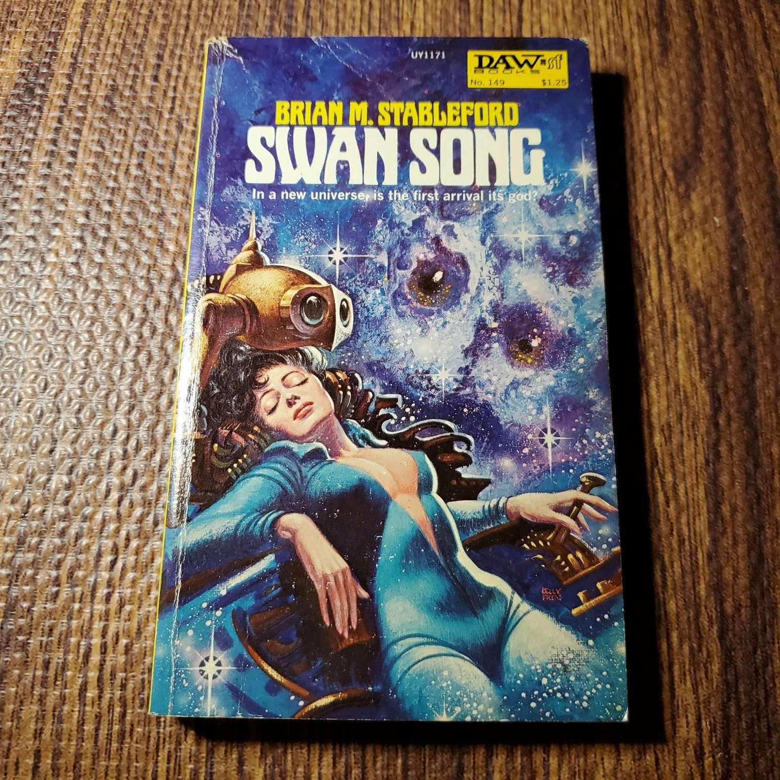 Swan Song Brian M. Stableford 1975 First Printing DAW Sci-Fi