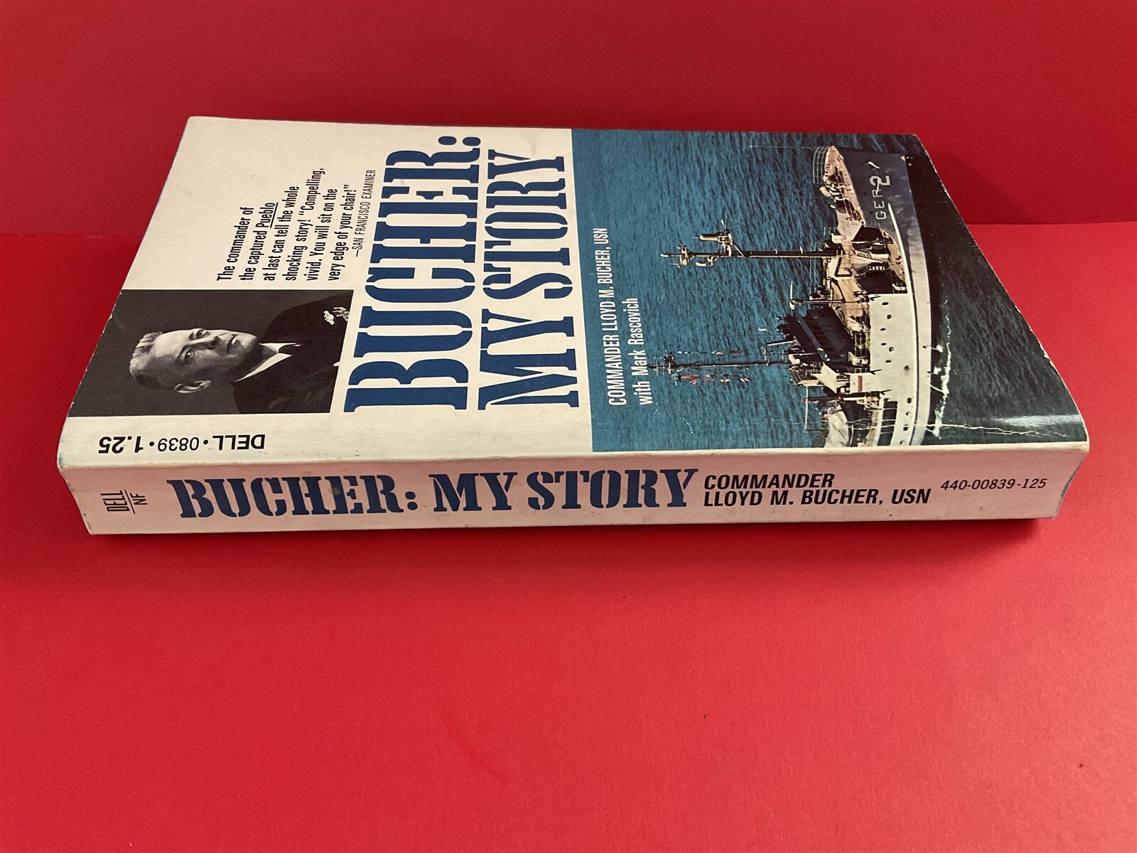 BUCHER MY STORY CAPTURED PUEBLO COMMANDER LLOYD M BUCHER – DELL 0839 VINTAGE PB