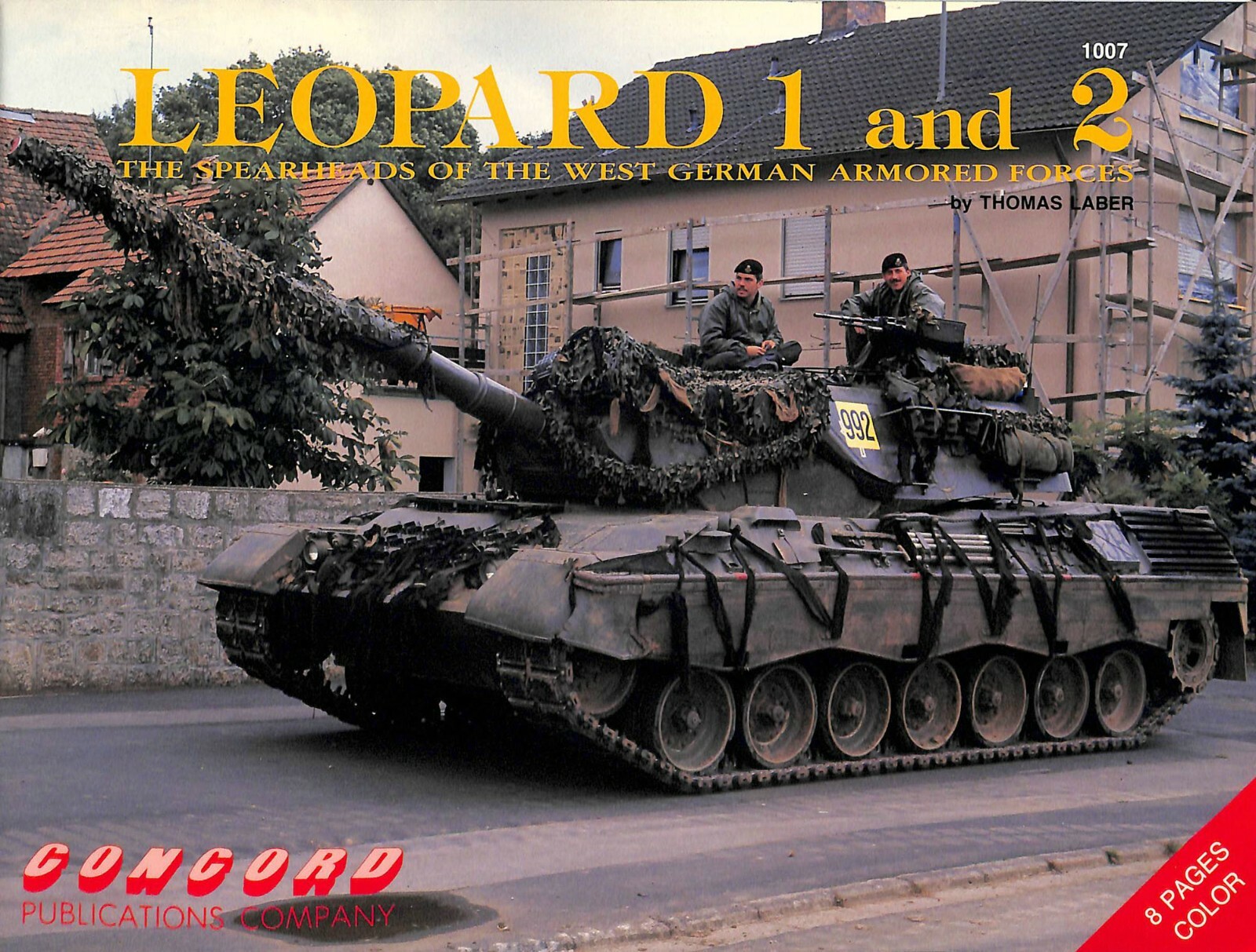 Leopard 1 And 2 The Spearheads Of The West German Armored Forces Concord 1007