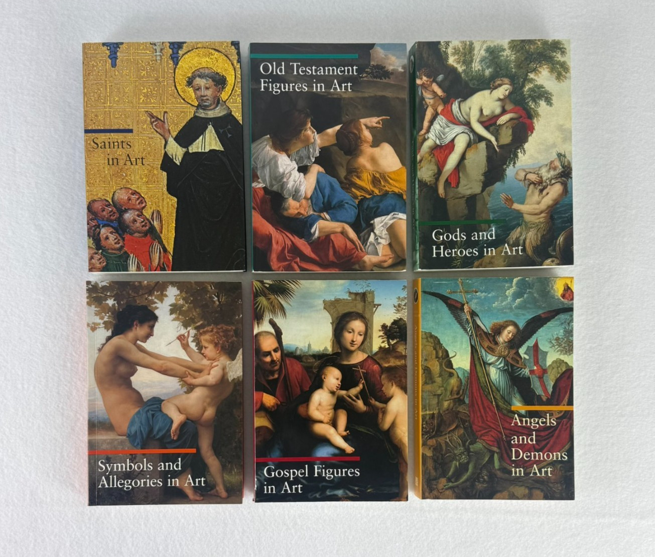 GETTY GUIDE to Imagery Series (6) Saints Gods Gospel Angels Demons Old Testament