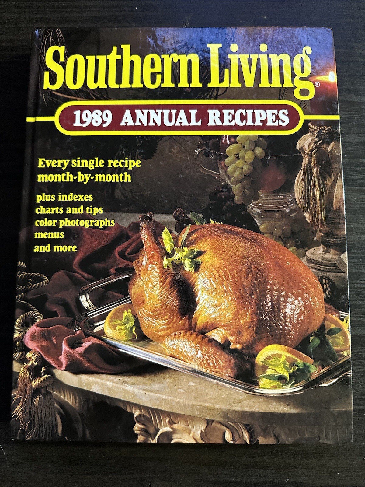 Vintage 1989 Southern Living Cookbook Annual Recipes Cook Book 367 Pages