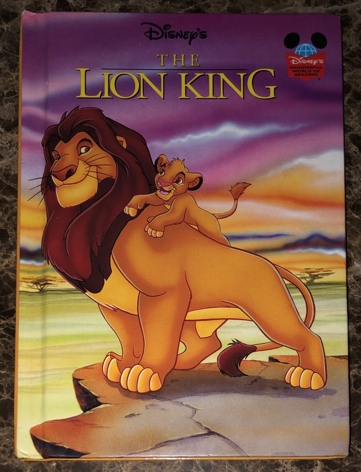 Disney’s Wonderful World of Reading THE LION KING 1994 Grolier Book Club Edition