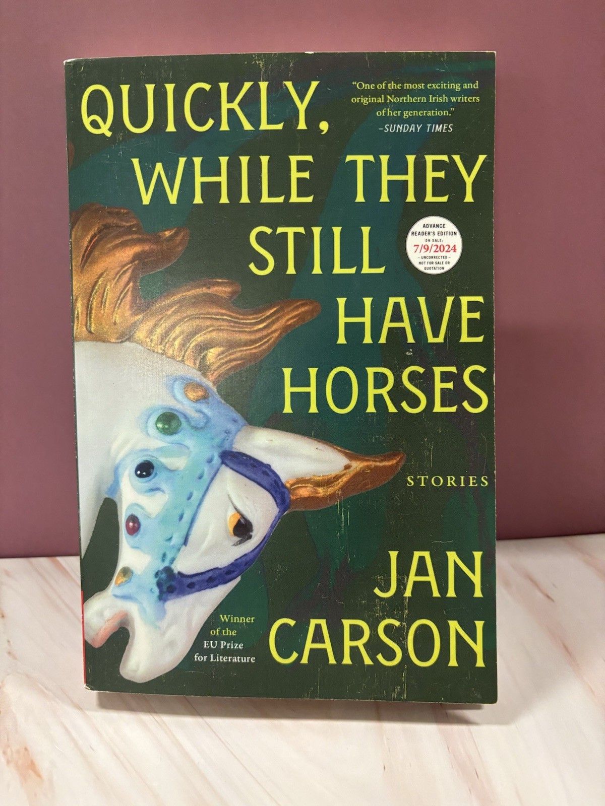 Quickly, While They Still Have Horses: Stories by Jan Carson (softcover)