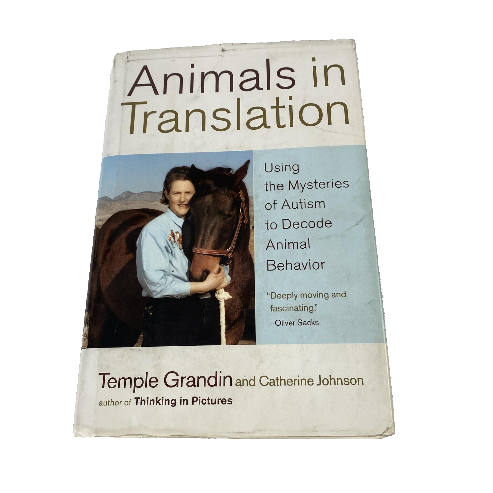 Vintage 2005 Animals in Translation Hardcover Temple Grandin Autism Behavior