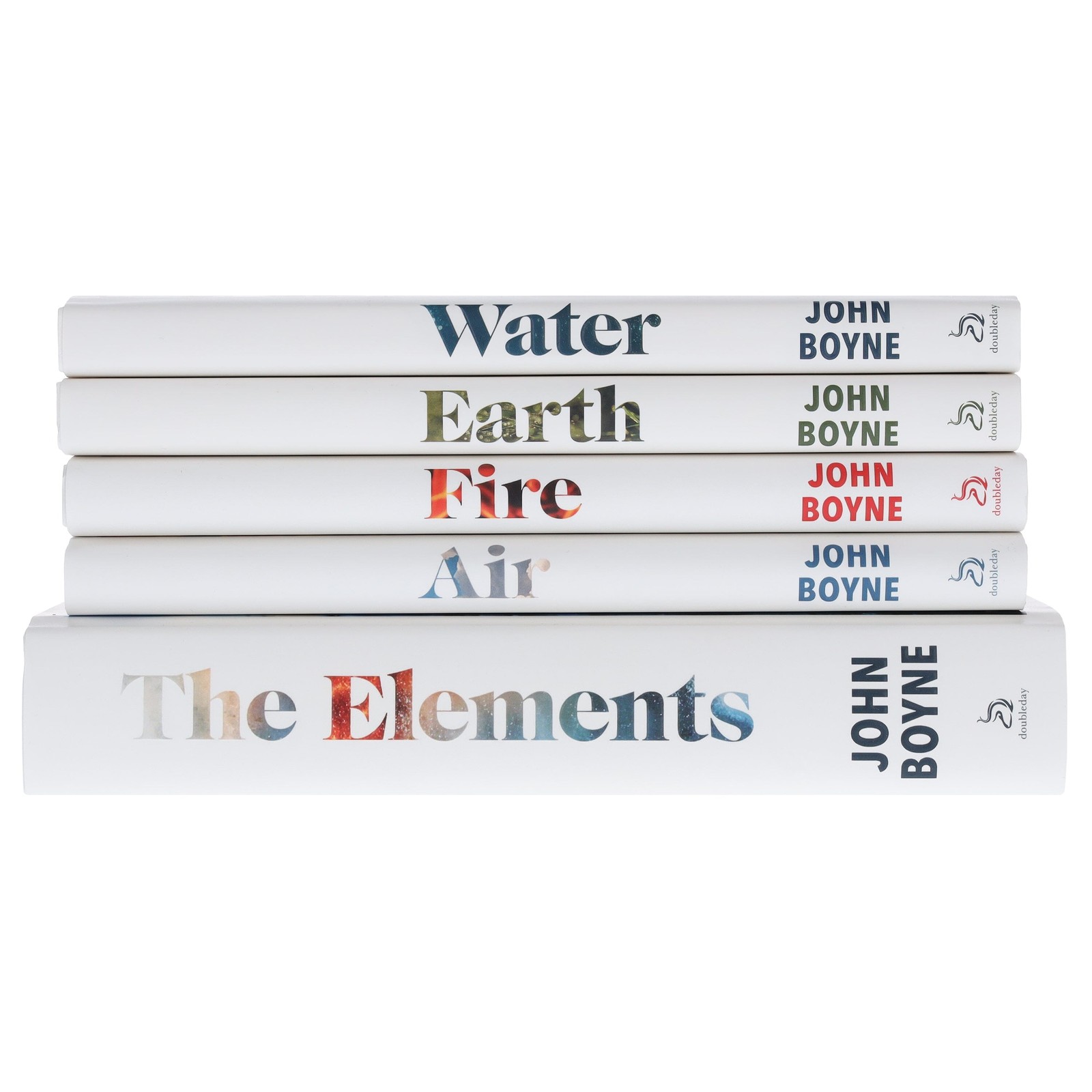 John Boyne Collection (Water, Earth, Fire, Air & The Elements) 5 Books Set – HB