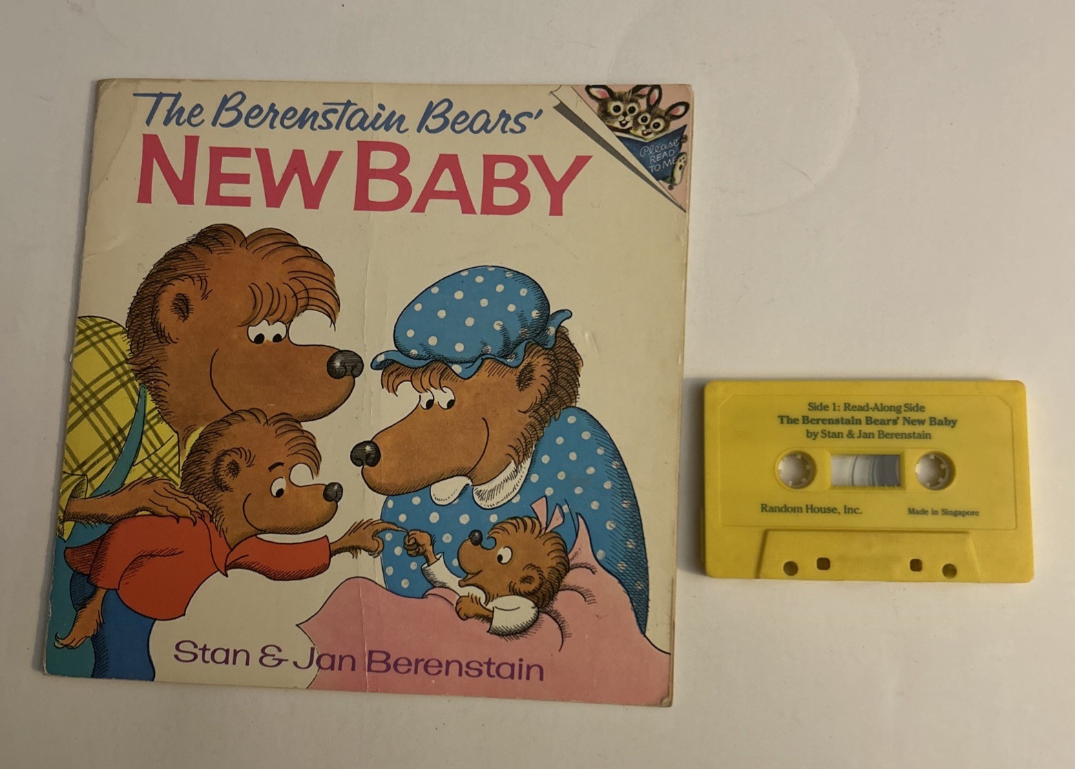 Berenstain Bears’ New Baby by Jan & Stan Audio Book Cassette Tape Random House