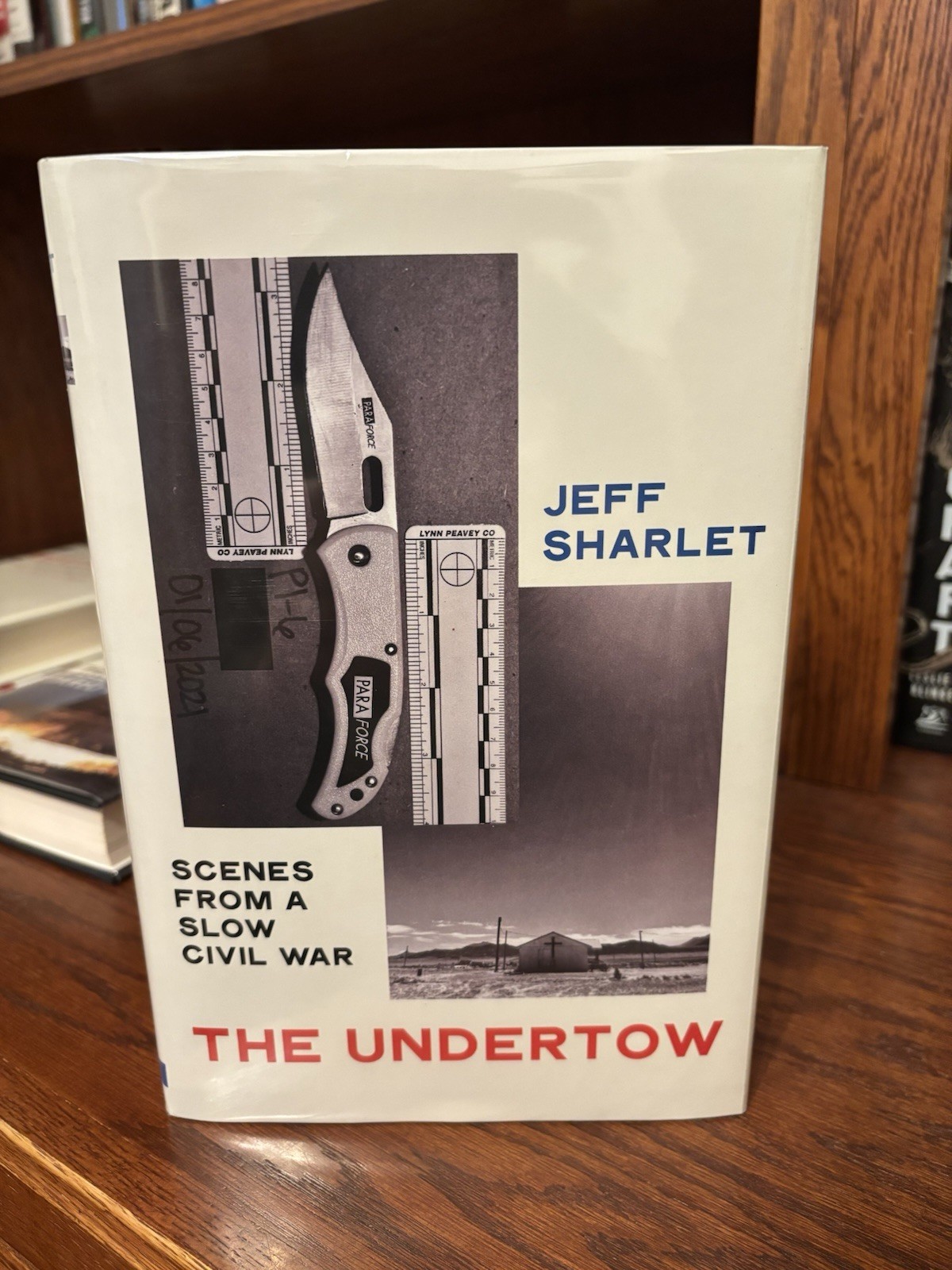 The Undertow. Jeff Sharlet. 1st HC Ptg. Norton 2023. Fine Unread