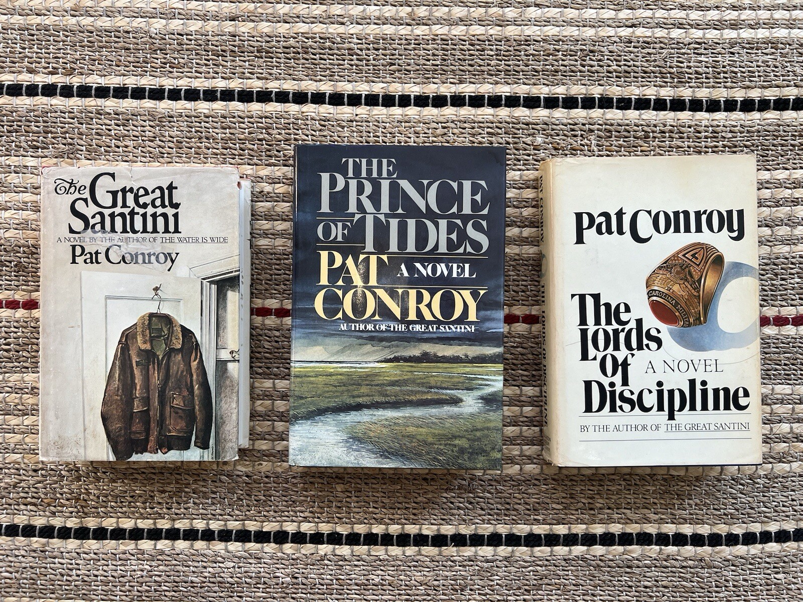 TRIPLE SIGNED Great Santini by Pat Conroy & Santini Himself! (x 2) – AND 3 MORE