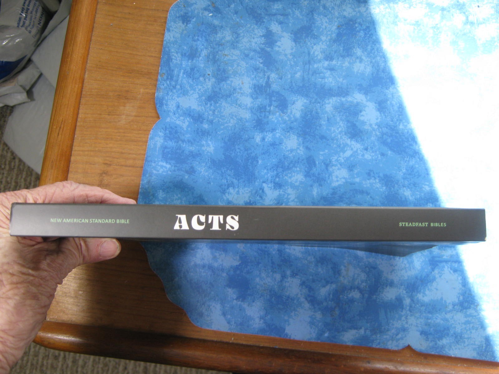 NASB ACTS SCRIPTURE STUDY NOTEBOOK SC 2022 Steadfast Bibles MINT