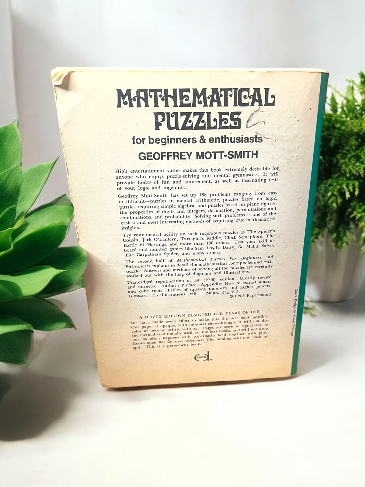 Mathematical Puzzles for Beginners & Enthusiasts by Geoffrey Mott-Smith – Dover