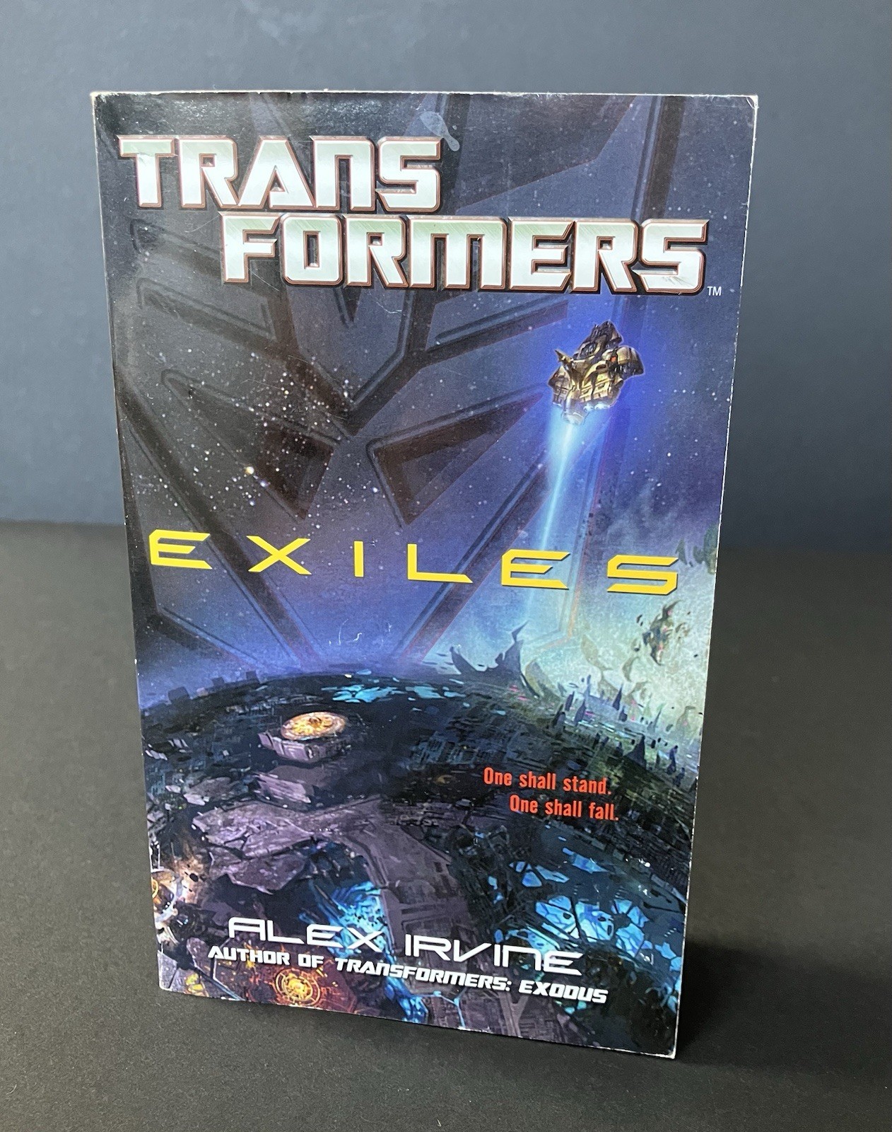 Transformers: Exiles by Alex Irvine (2011, Mass Market) Paperback Novel 1st