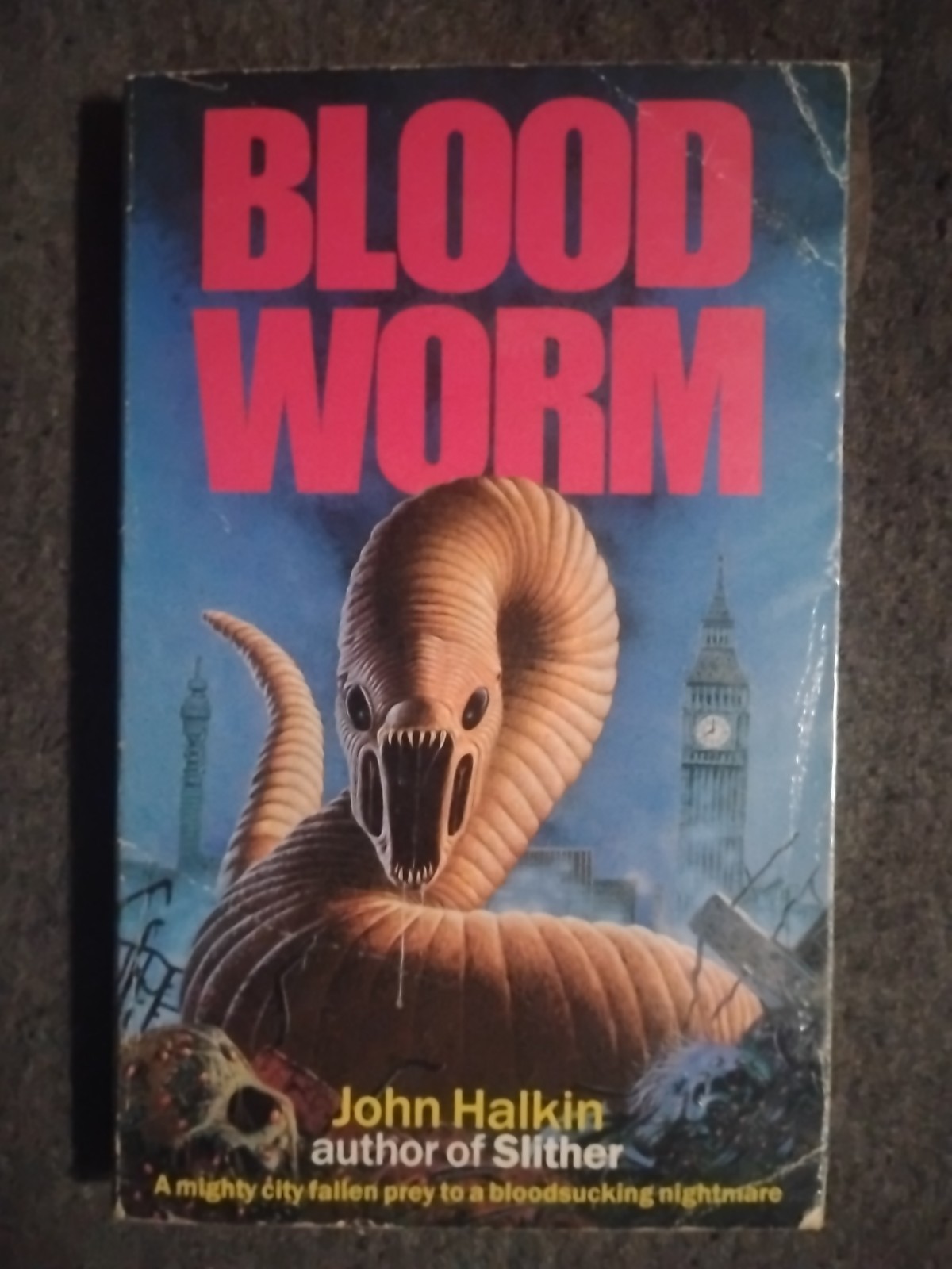 Blood Worm By John Halkin Paperback