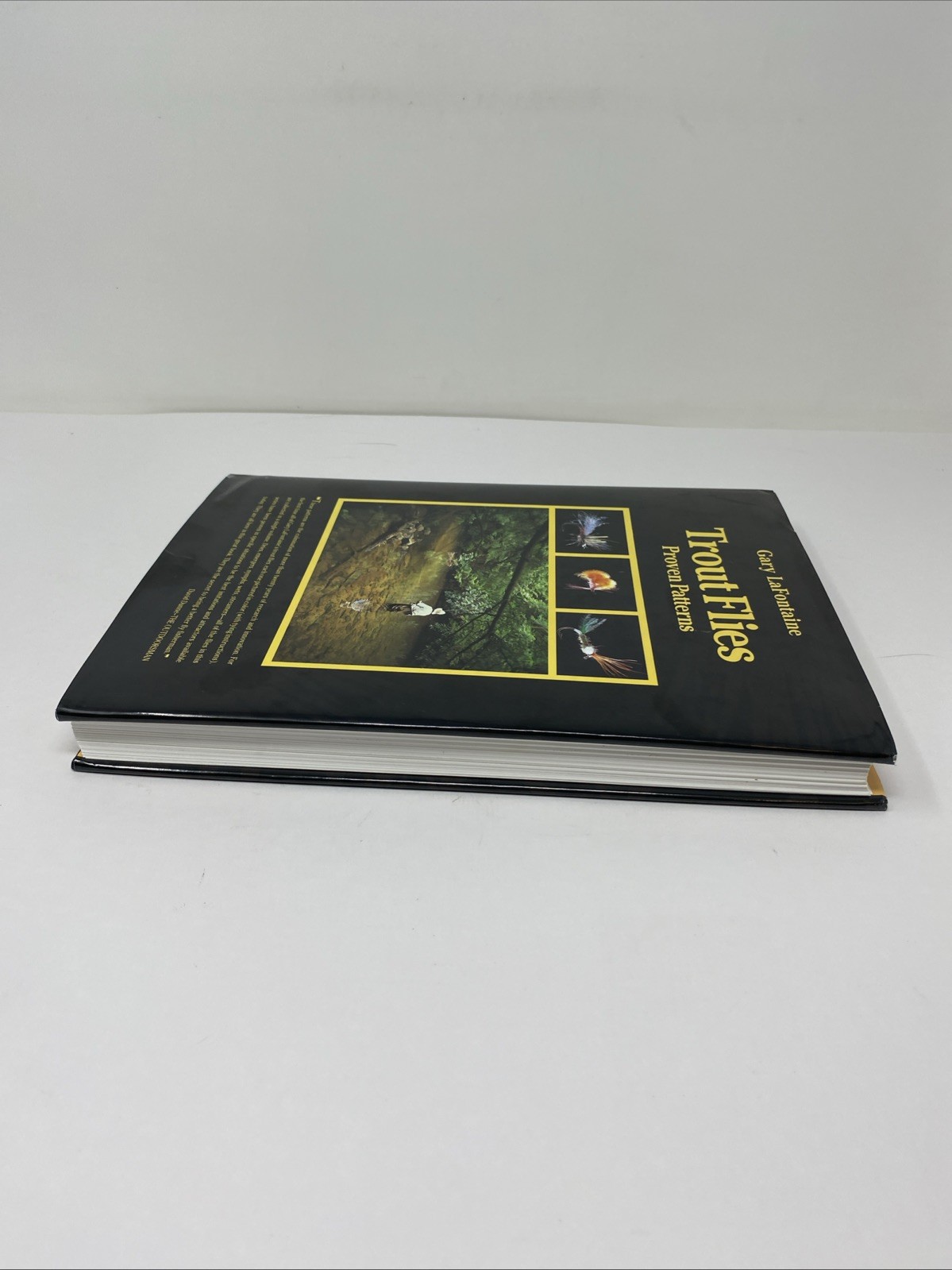 Trout Flies : Proven Patterns by Gary LaFontaine (1993, Hardcover) SIGNED