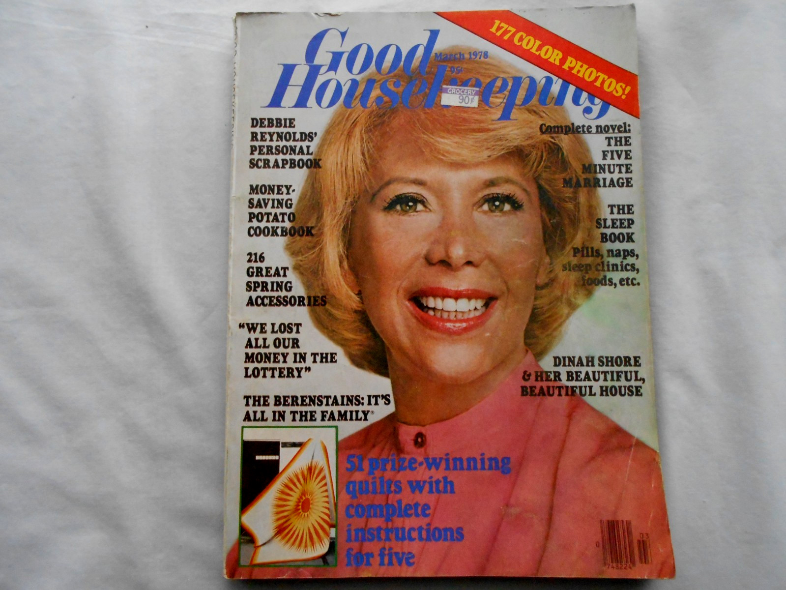 GOOD HOUSEKEEPING Magazine-MARCH,1978 DINAH SHORE