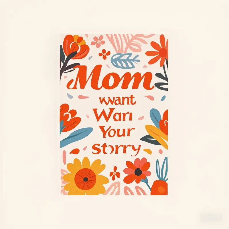 Mom, I Want to Hear Your Story : A Mother’s Guided Journal to Share Her Life