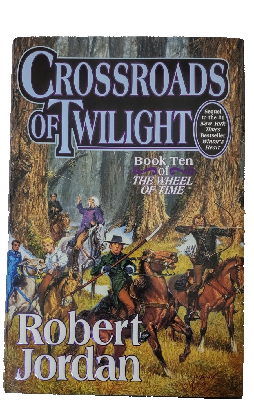 Robert Jordan Crossroads of Twilight 1st / 1st Wheel of time book 10 HC DJ