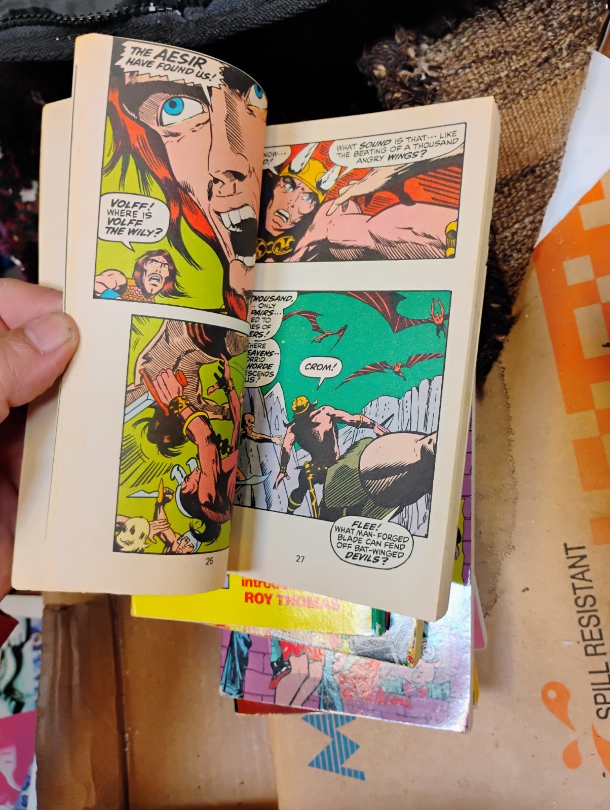 Stan Lee presents CONAN THE BARBARIAN VOL 1, 2 & 3 By Roy Thomas & Barry Smith