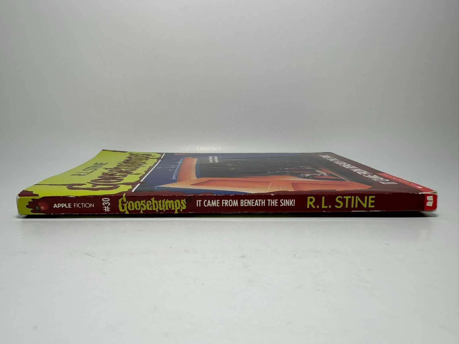8th Print #30 It Came From Beneath the Sink Goosebumps Book RL Stine YA Horror