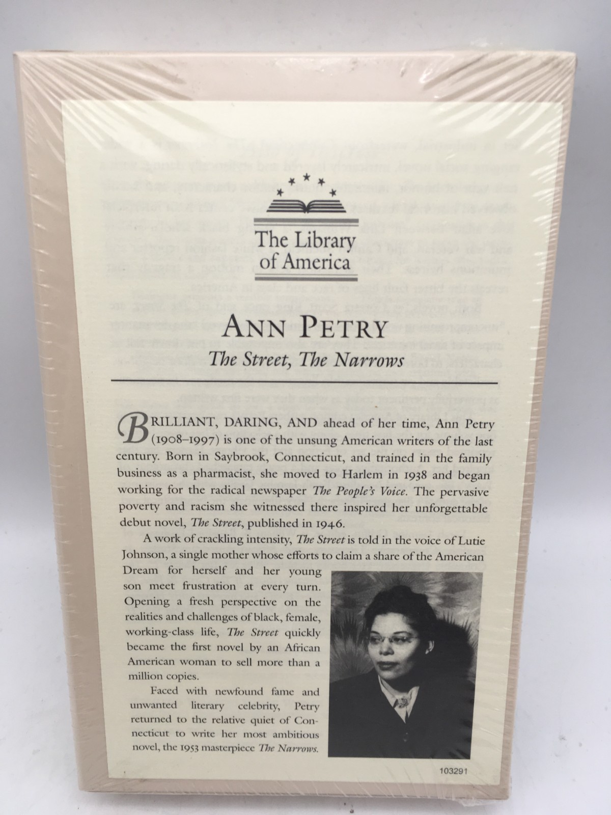 SEALED ANN PETRY The Street The Narrows – The Library of America HC/Slipcover
