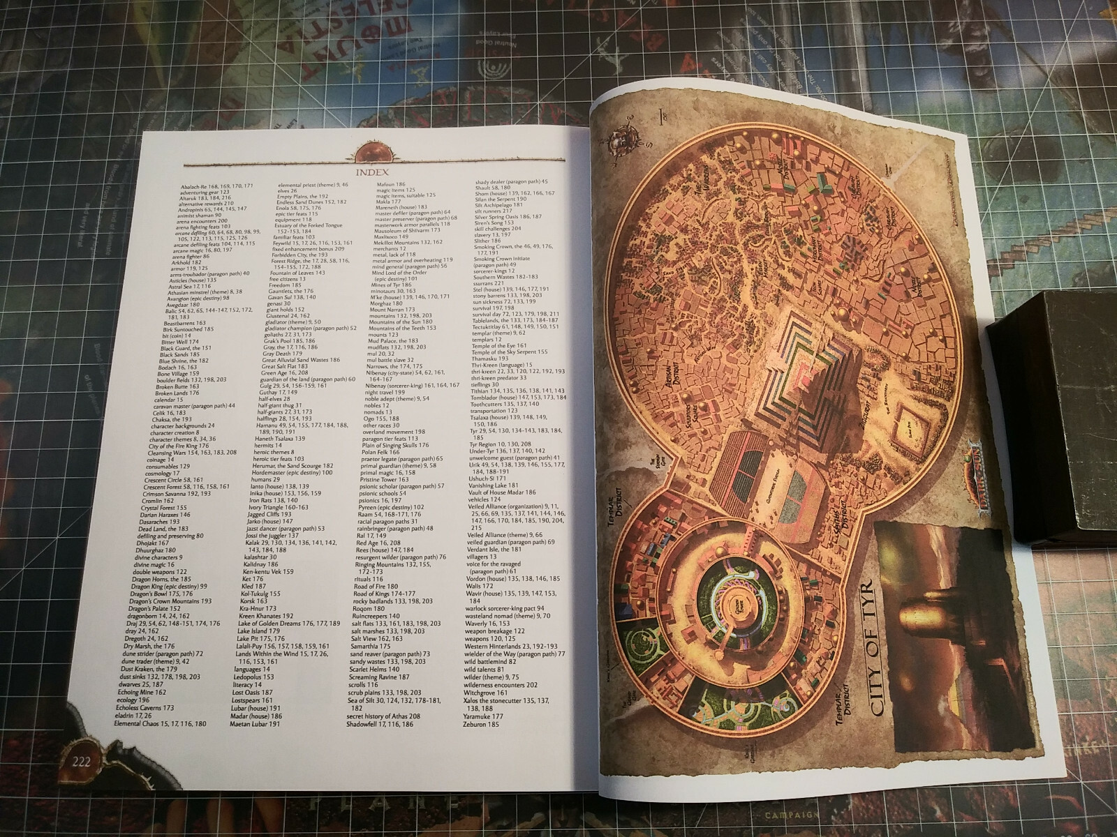 Dark Sun Campaign Setting – 4th Edition – Softcover – AD&D D&D