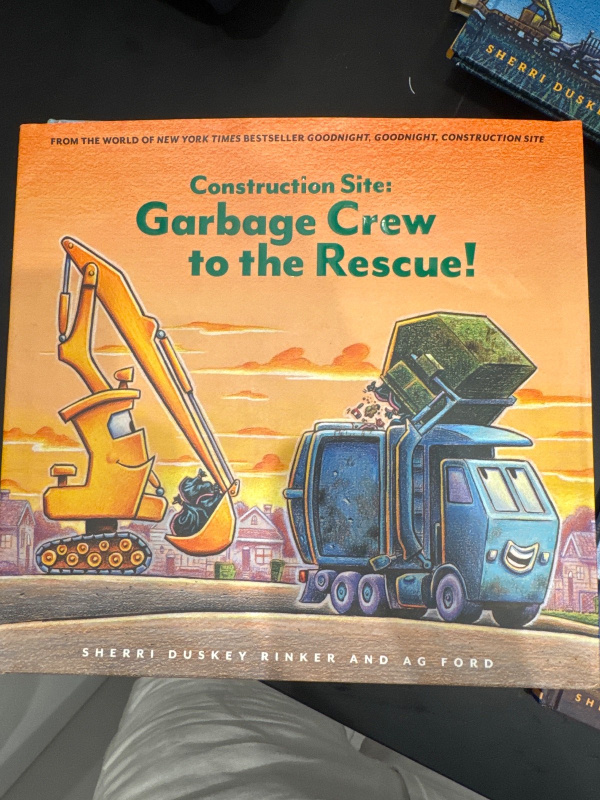Construction Site: Garbage Crew to the Rescue! by Sherri Duskey Rinker (2024,…