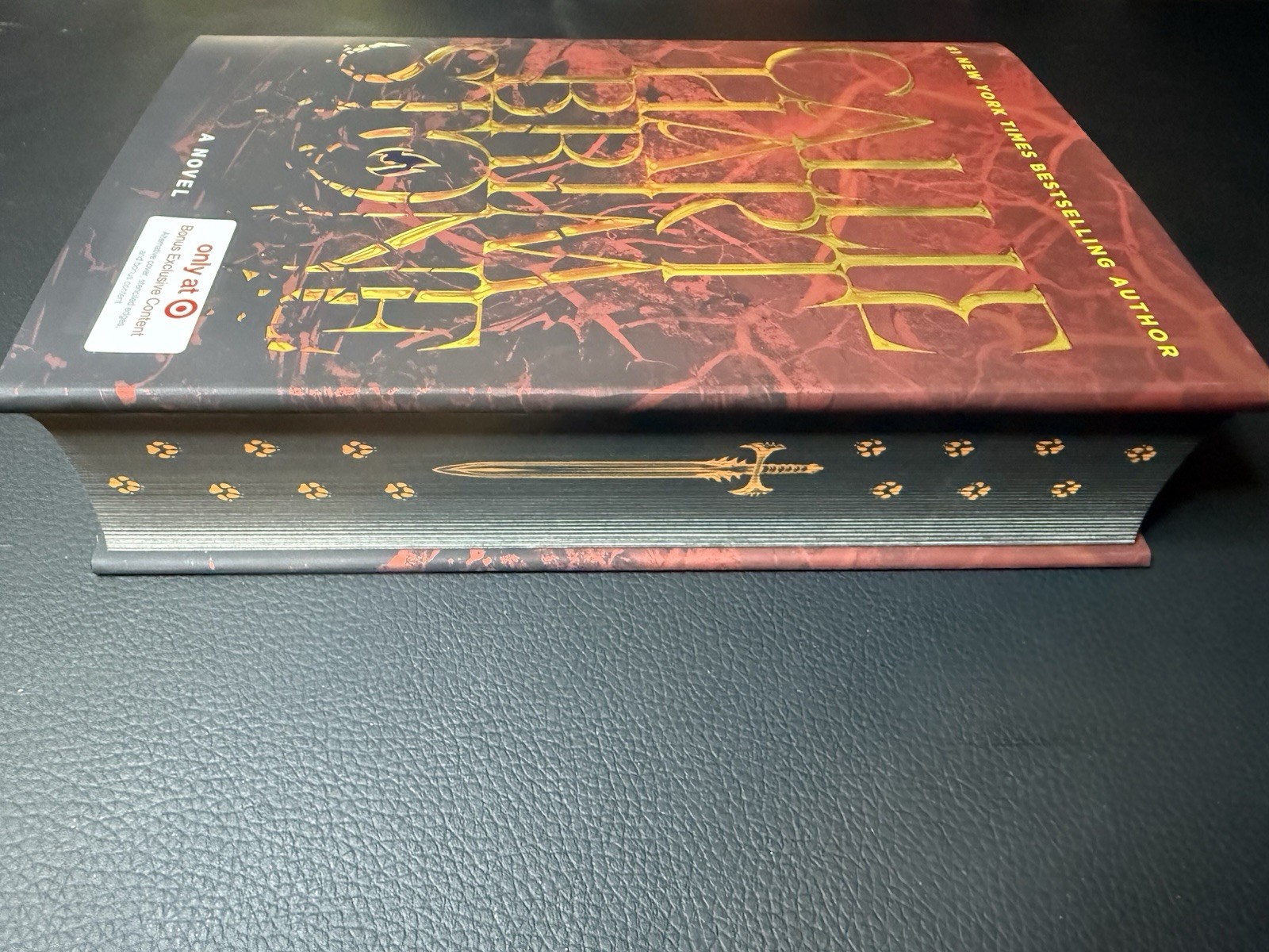 Brimstone (Target Exclusive Sprayed Edges) by Callie Hart (2025, Hardcover)