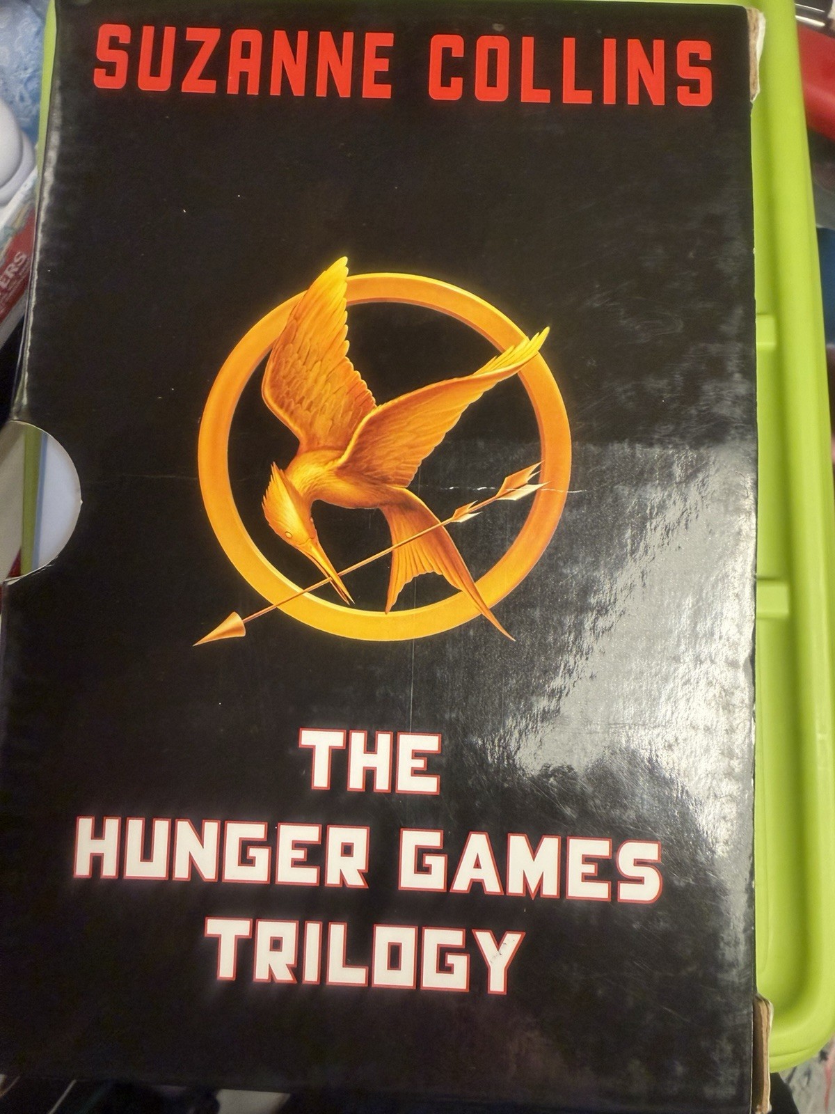 Suzanne Collins The Hunger Games Trilogy Box/Slipcased Set English Scholastic