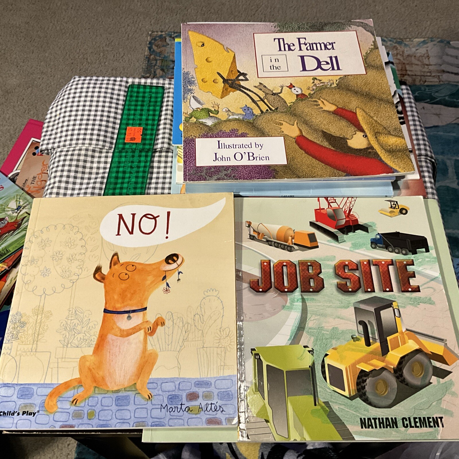 No!; Child’s Play 2011, Job Site 2011, The Farmer In The Dell 2000 3 Paperbooks