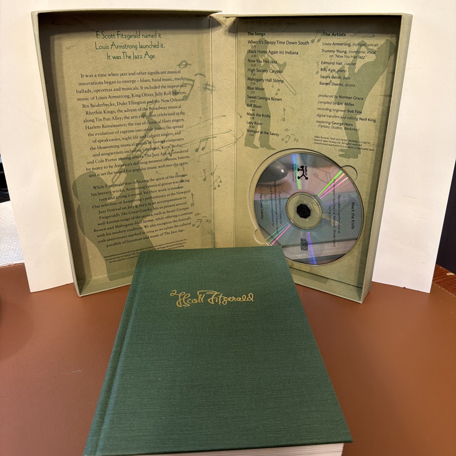 The Great Gatsby : 2004 Privately Published Collectible Hardcover Edition w/ DVD