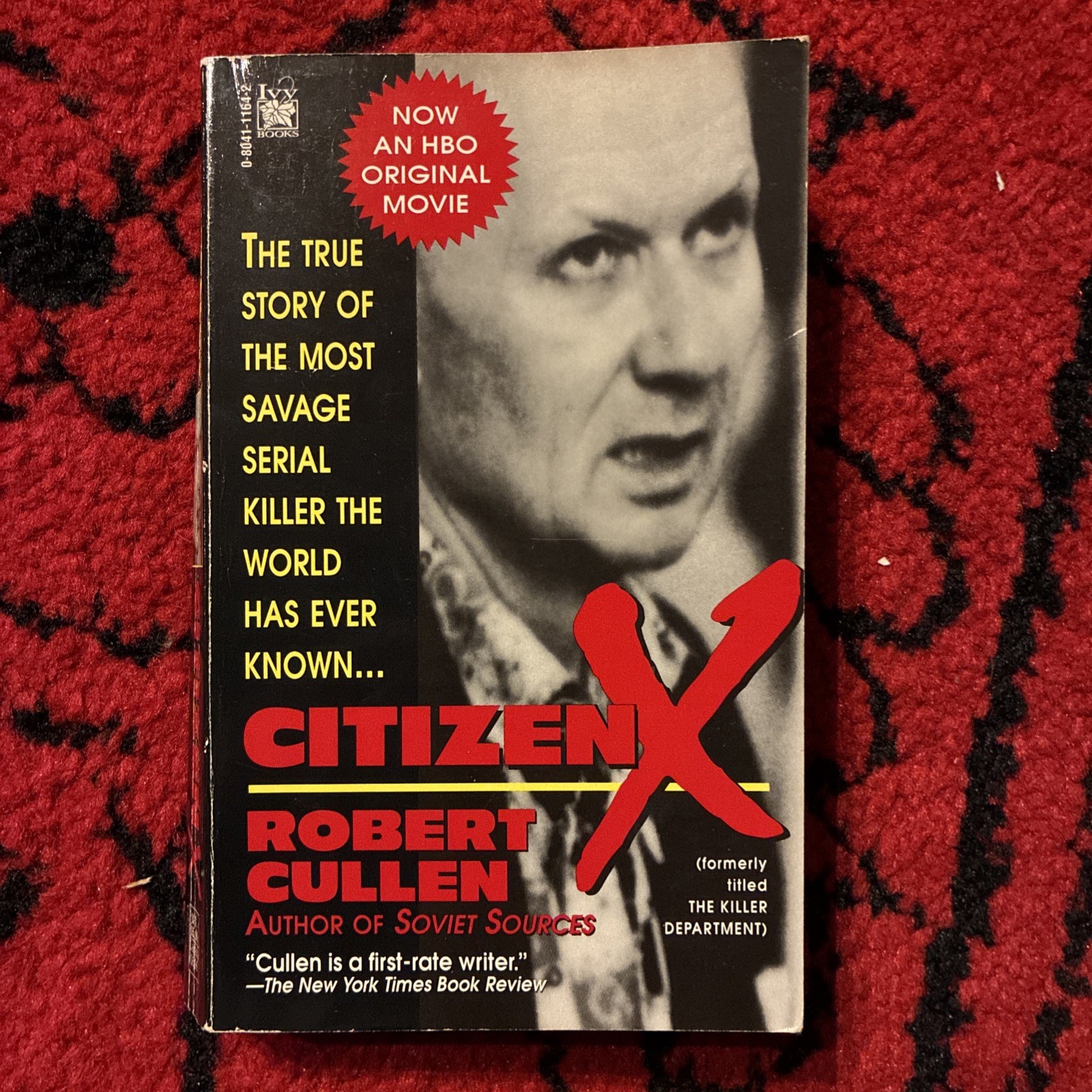 Citizen X by Robert Cullen. 1993 Ivy Books Rare True Crime Andrei Chikatilo