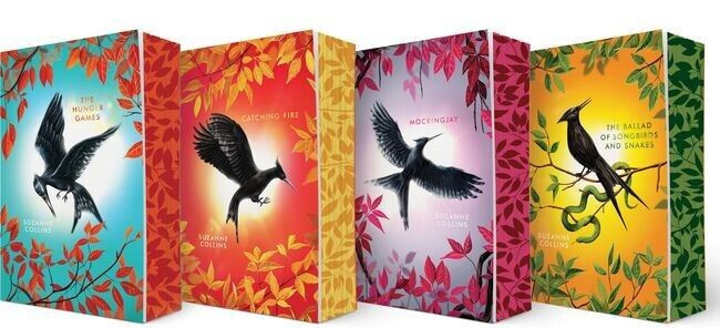 The Hunger Games Box Set – Deluxe Edition with Stenciled Edges!
