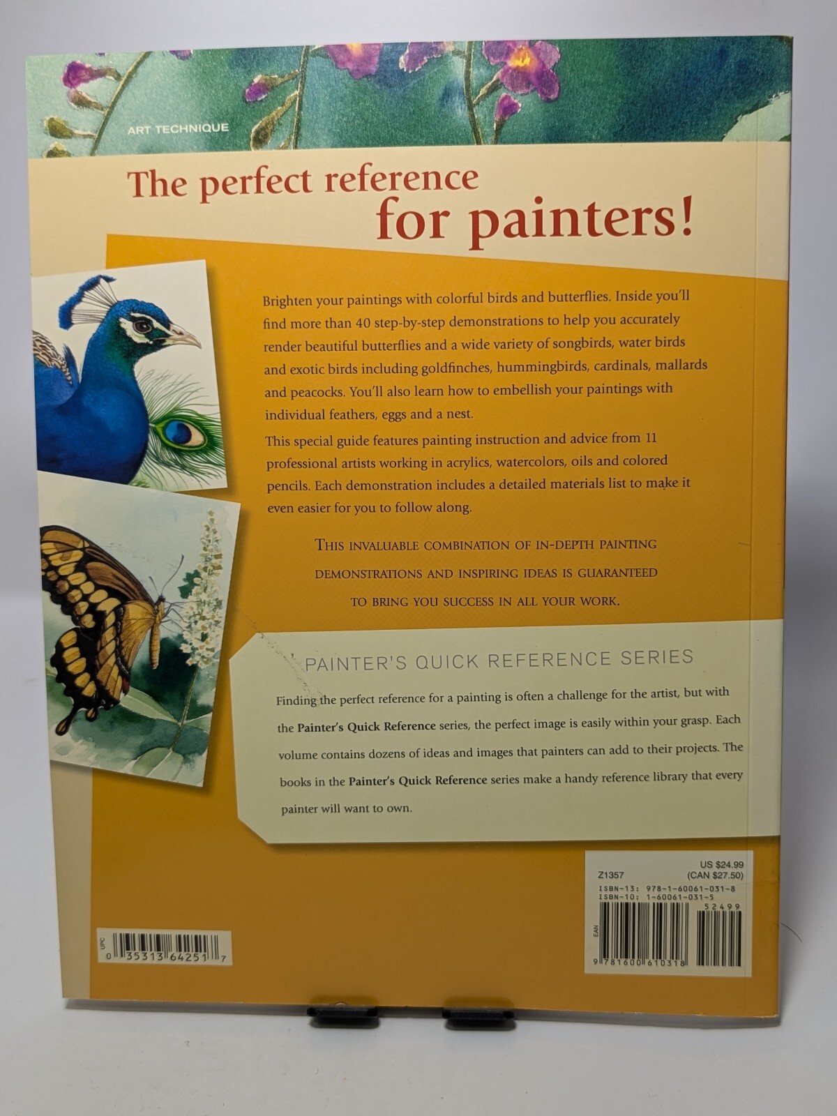 Painter’s Quick Reference Birds & Butterflies … by North Light Books Paperback