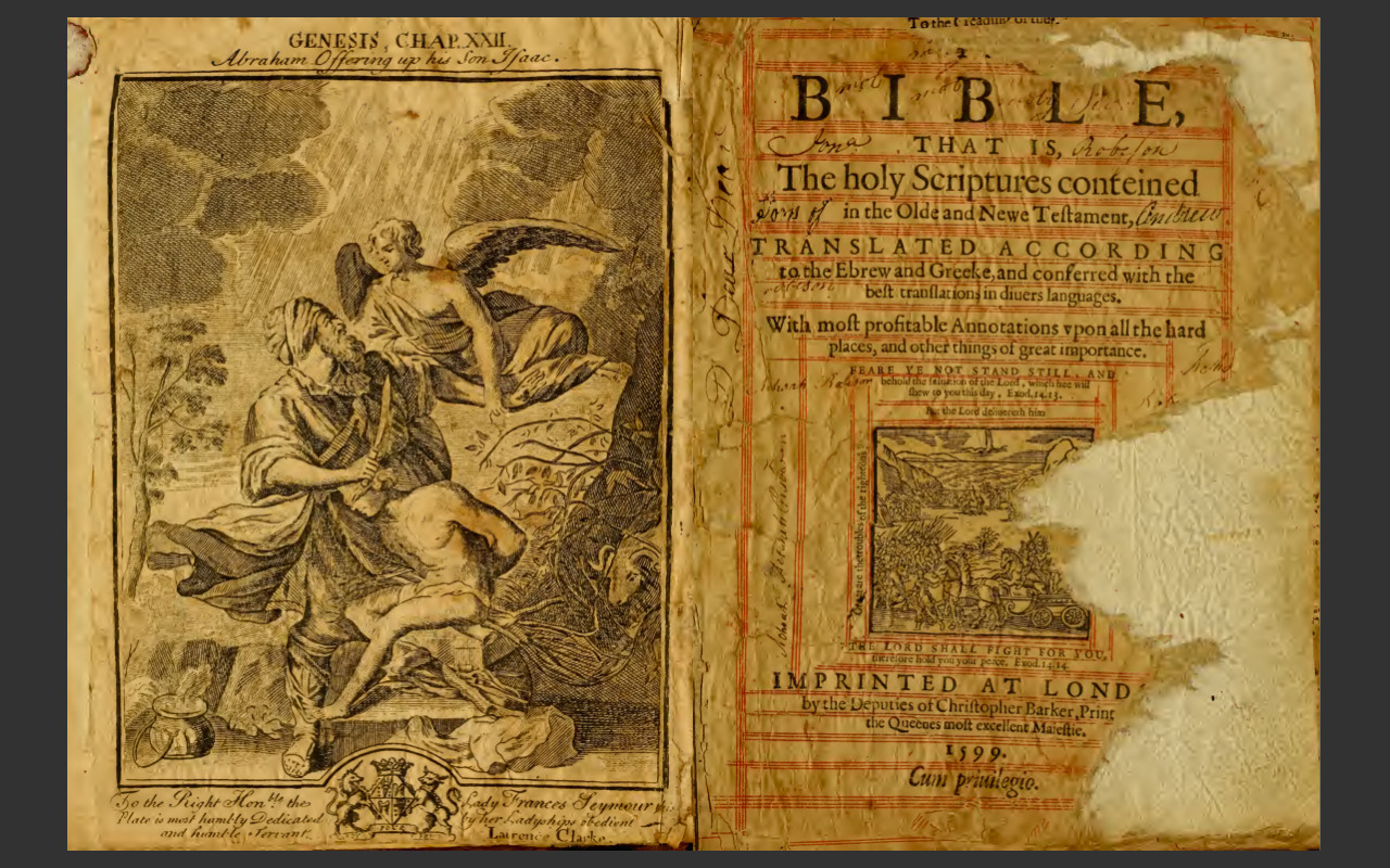 1560 Geneva Bible (E-Book) & Bonus 1599 Bible Ebook on CD-ROM -Scanned Original