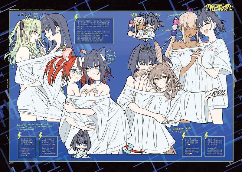 wada arco hololive dojin Kroniholic art book A4/20p c102 comiket 102 wadamemo