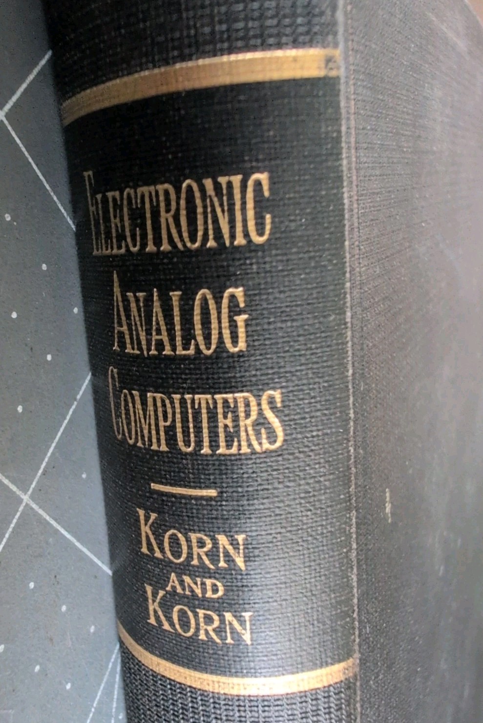 1952 ELECTRONIC ANALOG COMPUTERS Granino & Theresa Korn Vintage HardCv #COMPUTER
