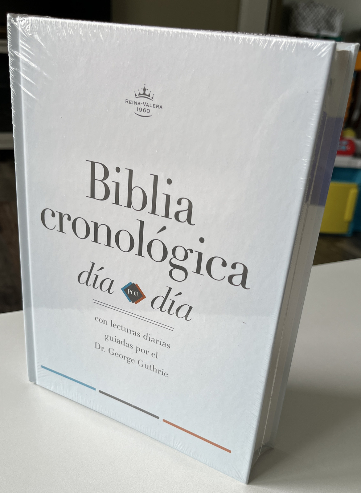 BIBLIA CRONOLOGICA REINA VALERA 1960 , DIA POR DIA , TAPA DURA
